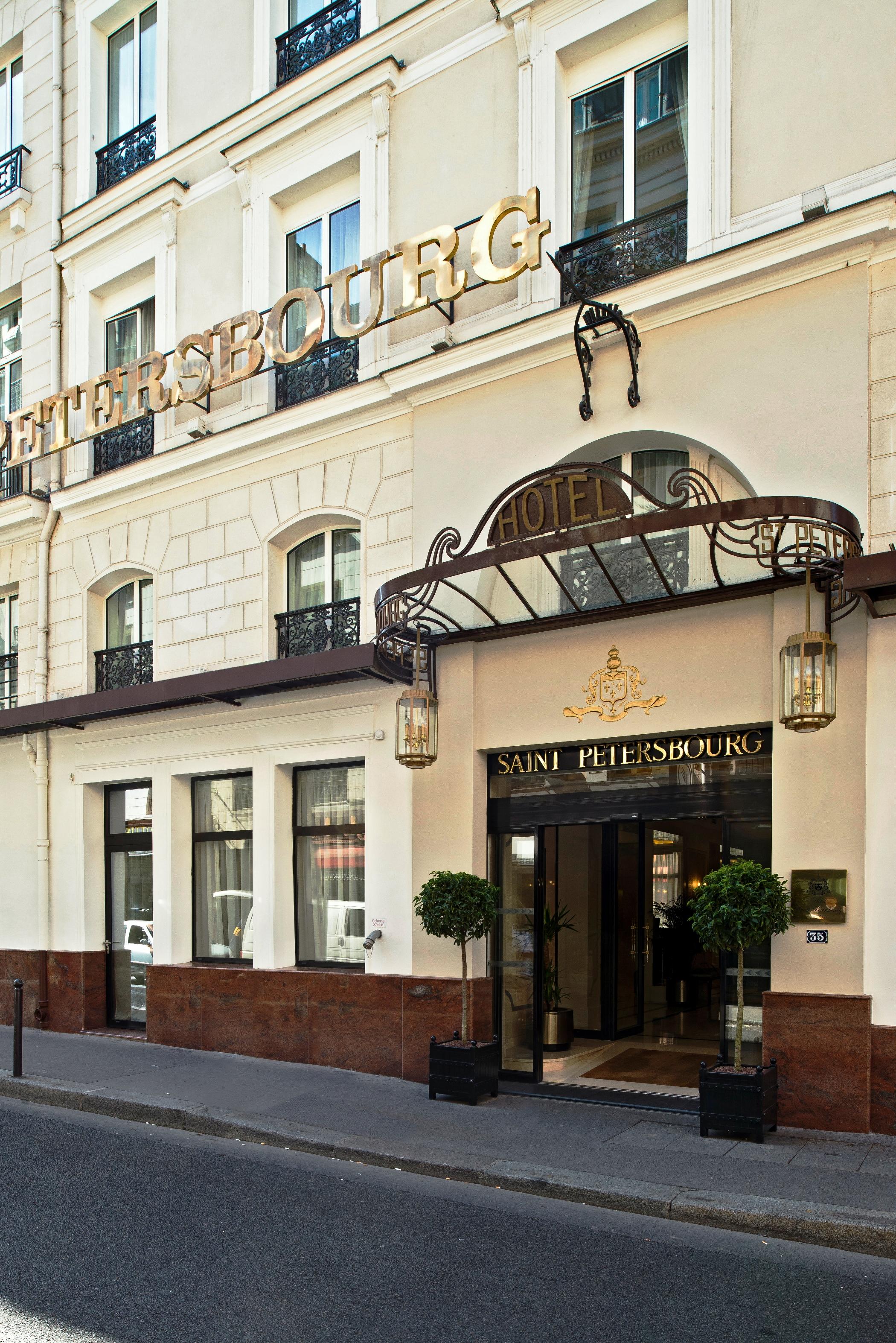 Hotel Saint-Petersbourg Opera & Spa Paris Exterior foto